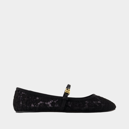 Vally Sandals - Dolce&Gabbana - Leather - Black