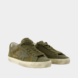 Super Star Sneakers - Golden Goose Deluxe Brand - Leather - Khaki