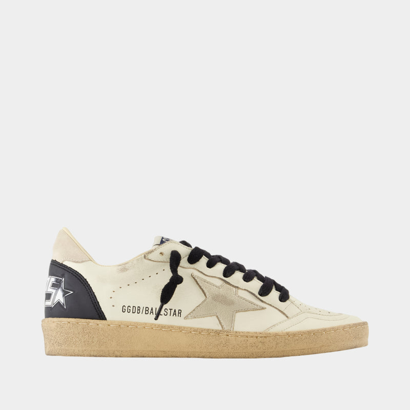 Ballstar Sneakers - Golden Goose Deluxe Brand - Leather - Beige