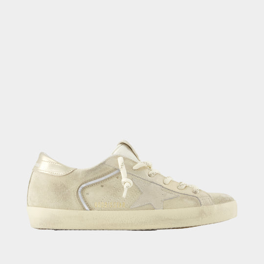 Super Star Sneakers - Golden Goose Deluxe Brand - Leather - Beige
