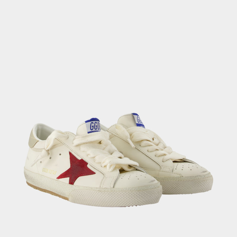 美品 GOLDEN  DELUXE SUPER STAR Super Star Sneakers - Golden Goose Deluxe Brand - Leather - Multicolor