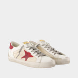 Super Star Sneakers - Golden Goose Deluxe Brand - Leather - Beige