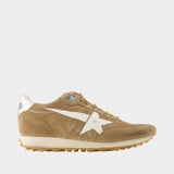 Running Marathon Sneakers - Golden Goose Deluxe Brand - Leather - Brown