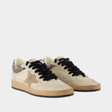 Ballstar Sneakers - Golden Goose Deluxe Brand - Leather - Beige