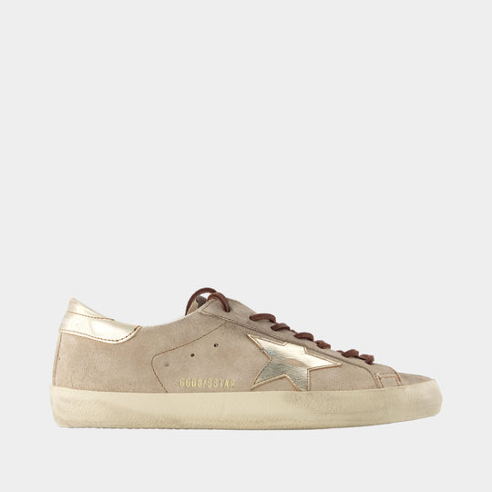 Super Star Sneakers - Golden Goose Deluxe Brand - Leather - Beige