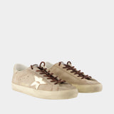 Super Star Sneakers - Golden Goose Deluxe Brand - Leather - Beige