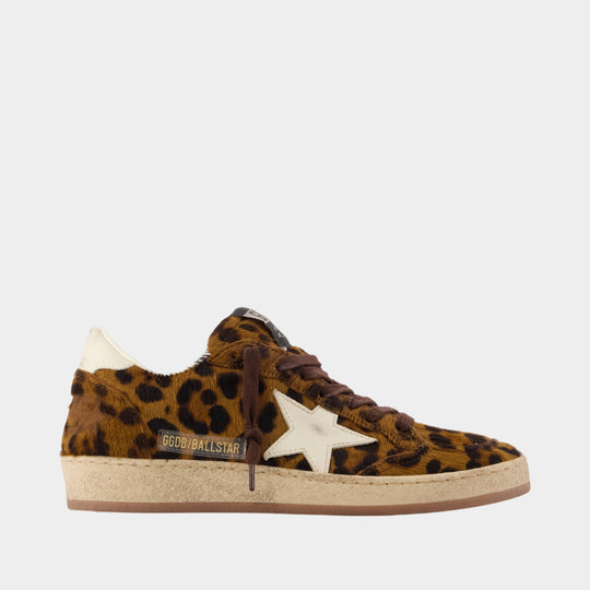 Ball Star Sneakers - Golden Goose Deluxe Brand - Leather - Brown