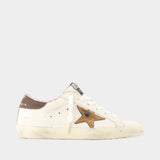 Super Star Sneakers - Golden Goose Deluxe Brand - Leather - Beige