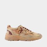 Running Dad Sneakers - Golden Goose Deluxe Brand - Leather - Brown