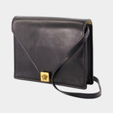 Mini Crossbody - Versace - Leather - Black
