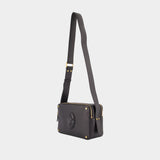 Camera Purse - Versace - Leather - Black