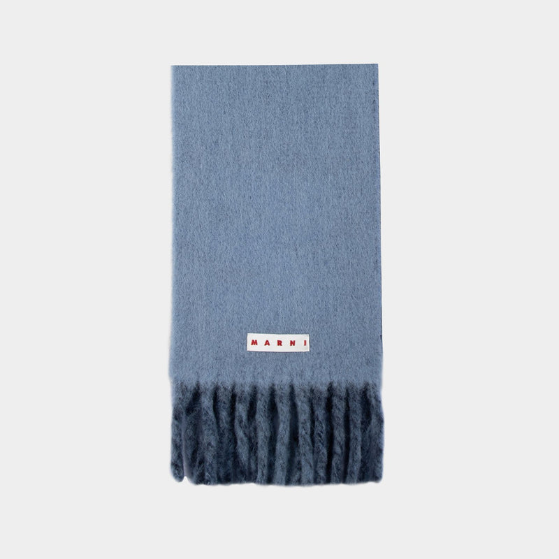 Scarf - Marni - Wool - Blue