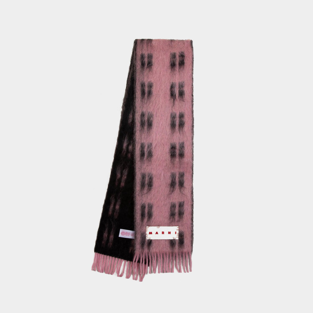 【関税&送料込み】Marni Pink Wool Scarves Scarf - Marni - Wool - Pink