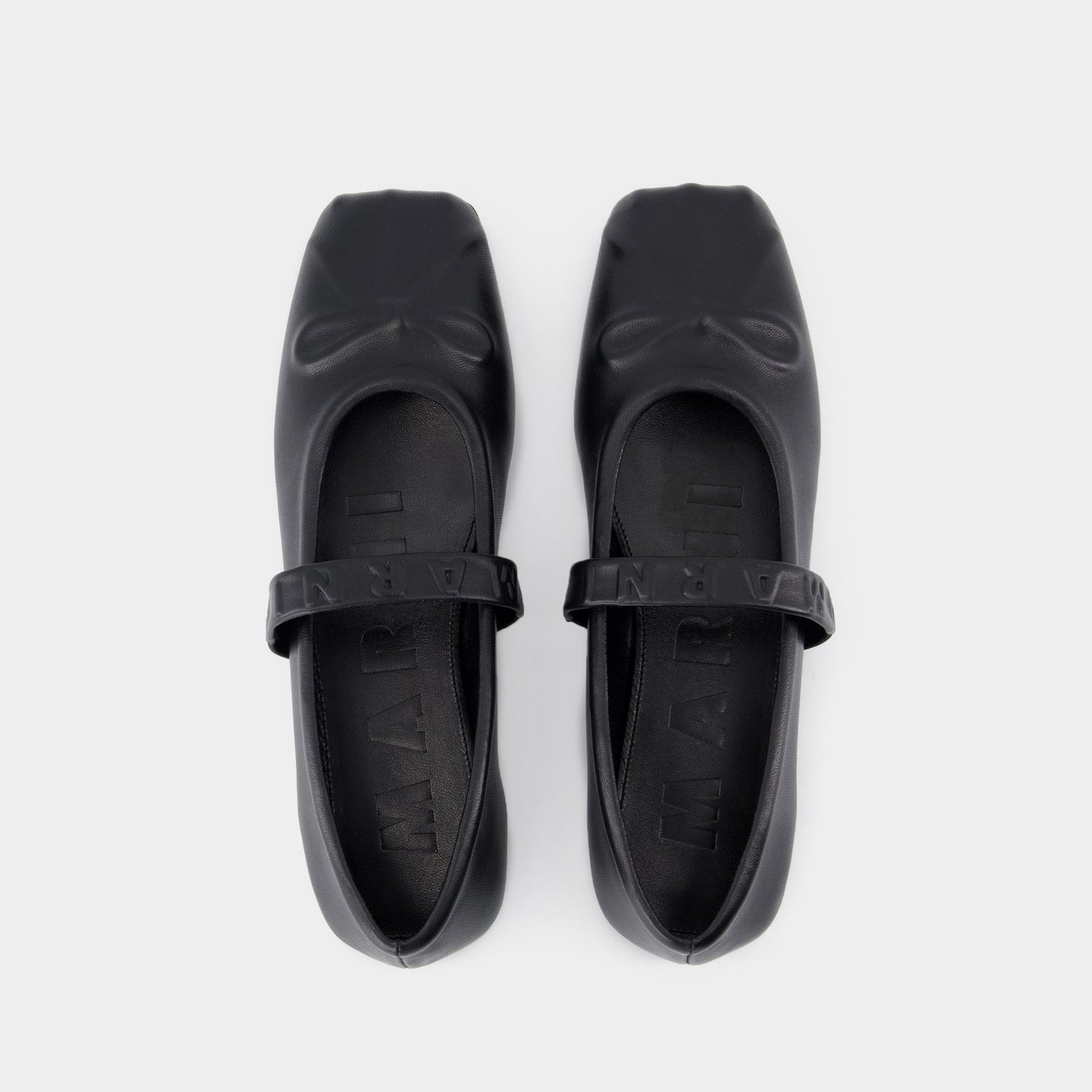 【送料&関税込】Marni Grey Leather Mary Jane Sneakers Marni Grey Leather Mary Jane Sneakers | italist