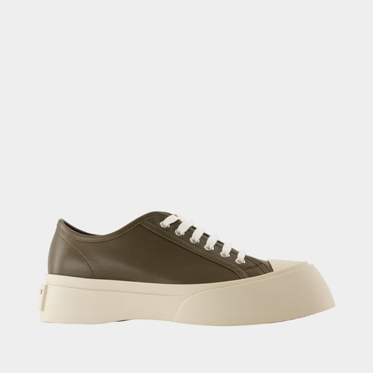Sneakers - Marni - Leather - Green