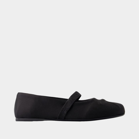 Mary Jane Ballerinas - Marni - Synthetic - Black