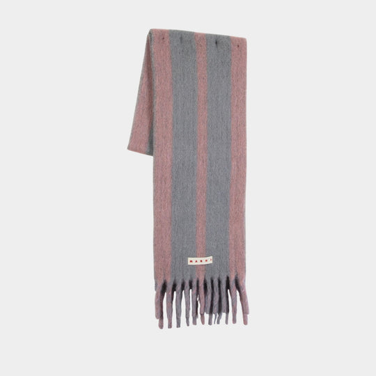 Scarf - Marni - Wool - Pink