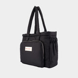 Puffy Shopper Bag - Marni - Synthetic - Black