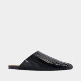Sabot Sandals - Marni - Leather - Black
