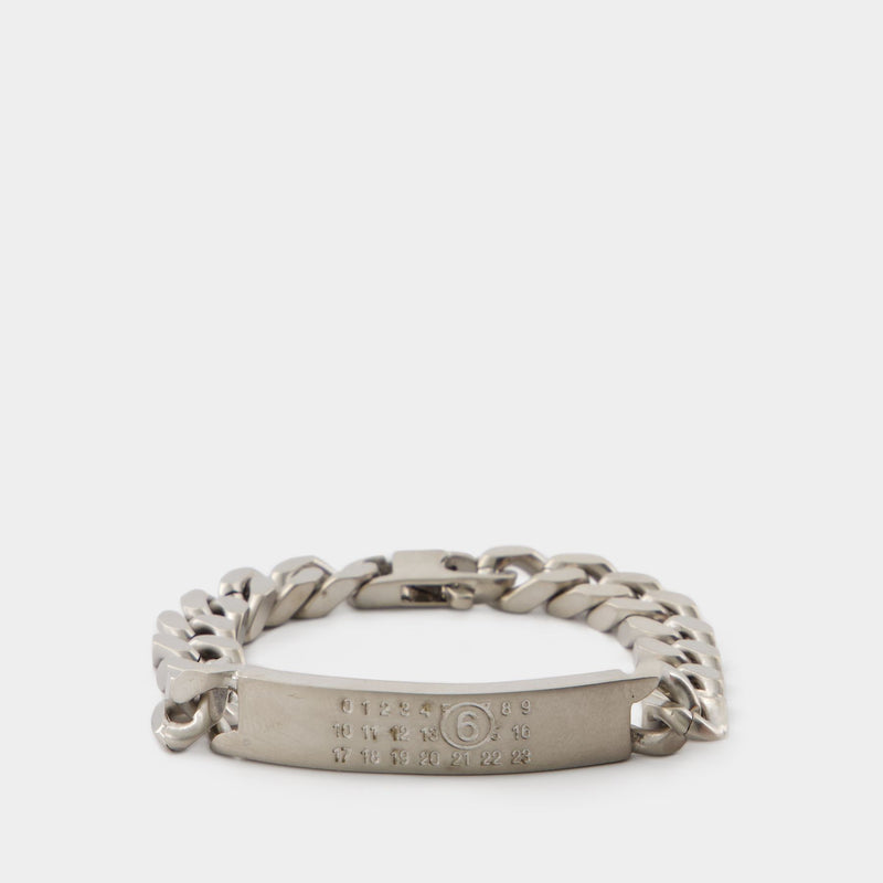 Bracelet MM6 Maison Margiela Metal Silver