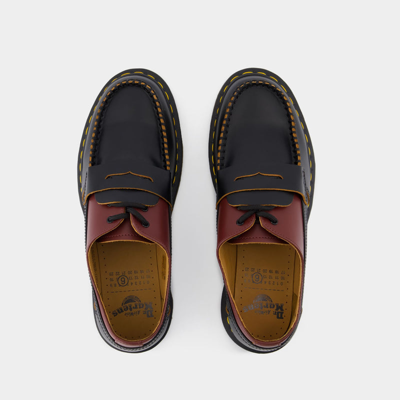 1461/Penton Mash Up Loafers - MM6 Maison Margiela - Leather