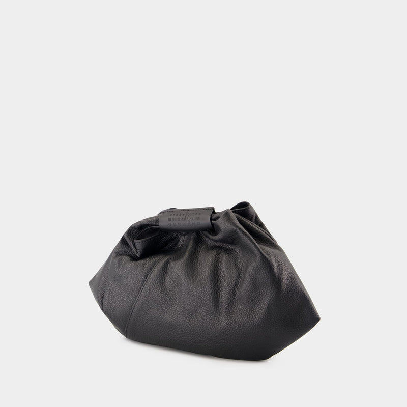 Japanese Mini Purse - MM6 Maison Margiela - Leather - Black