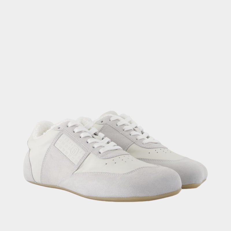 Sneakers - MM6 Maison Margiela - Leather - White