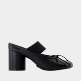 Sandals - MM6 Maison Margiela - Leather - Black