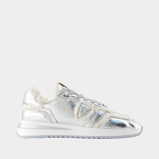 Tropez 2.1 Low Sneakers - Philippe Model - Leather - Silver