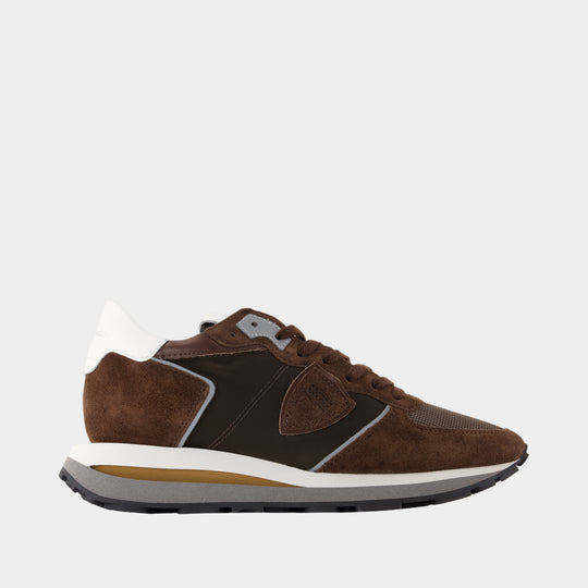 Sneakers Tropez Haute Low - Philippe Model - Leather - Brown