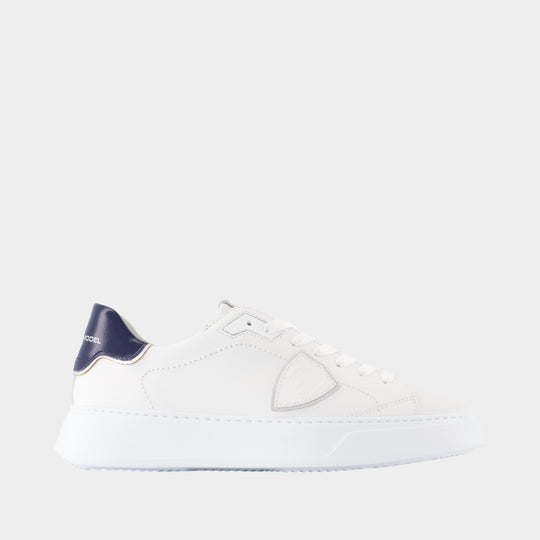 Temple Low Sneakers - Philippe Model - Leather - White