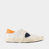 Prsx Low Man Sneakers - Philippe Model - Leather - White