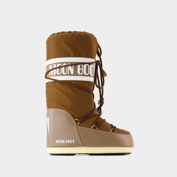 Icon Boots - Moon Boot - Synthetic - Brown