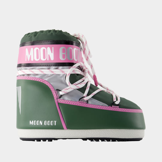 Icon Low Space Racing Ankle Boots - Moon Boot - Synthetic - Multicolor