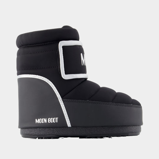 Icon Strap Boots - Moon Boot - Synthetic - Black