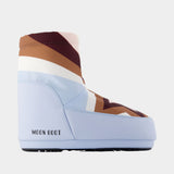 Icon Low Nolace Comet Boots - Moon Boot - Synthetic - Blue