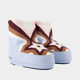 Icon Low Nolace Comet Boots - Moon Boot - Synthetic - Blue