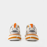 Track Sneakers - Balenciaga - Synthetic - White/Orange