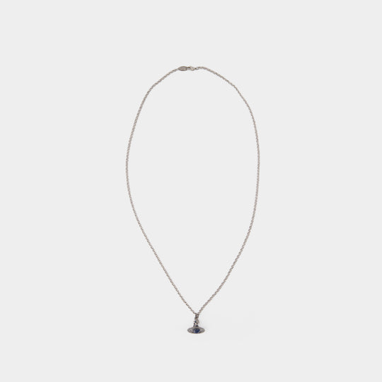 Man. New Tiny Orb Necklace - Vivienne Westwood - Metal - Silver