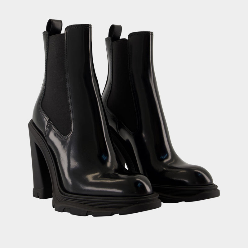 Black Leather Boots