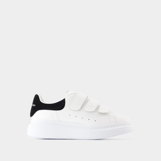 Oversize sneakers - Alexander Mcqueen - Leather - White/Black