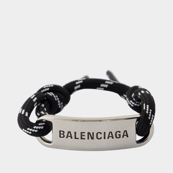 小物 BALENCIAGA Logo Plate Bracelet Balenciaga Plate logo bracelet Balenciaga