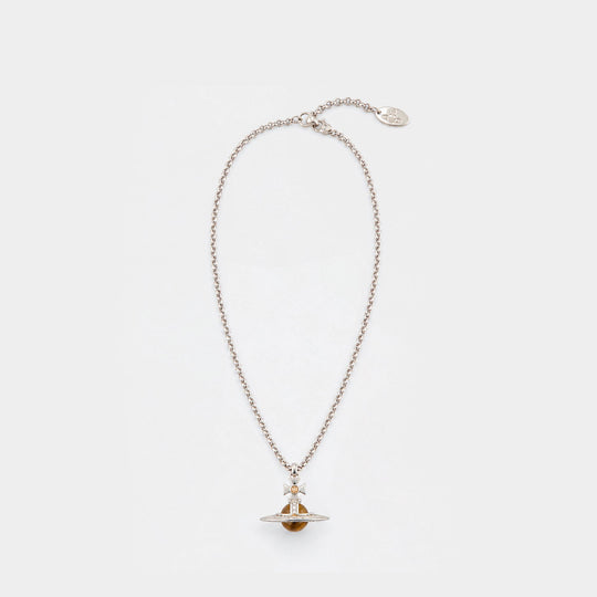 New Tiny Orb Necklace - Vivienne Westwood - Metal - Silver