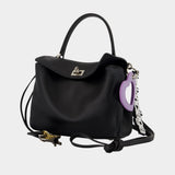Rodeo Top Handle Mini Purse - Balenciaga - Leather - Black