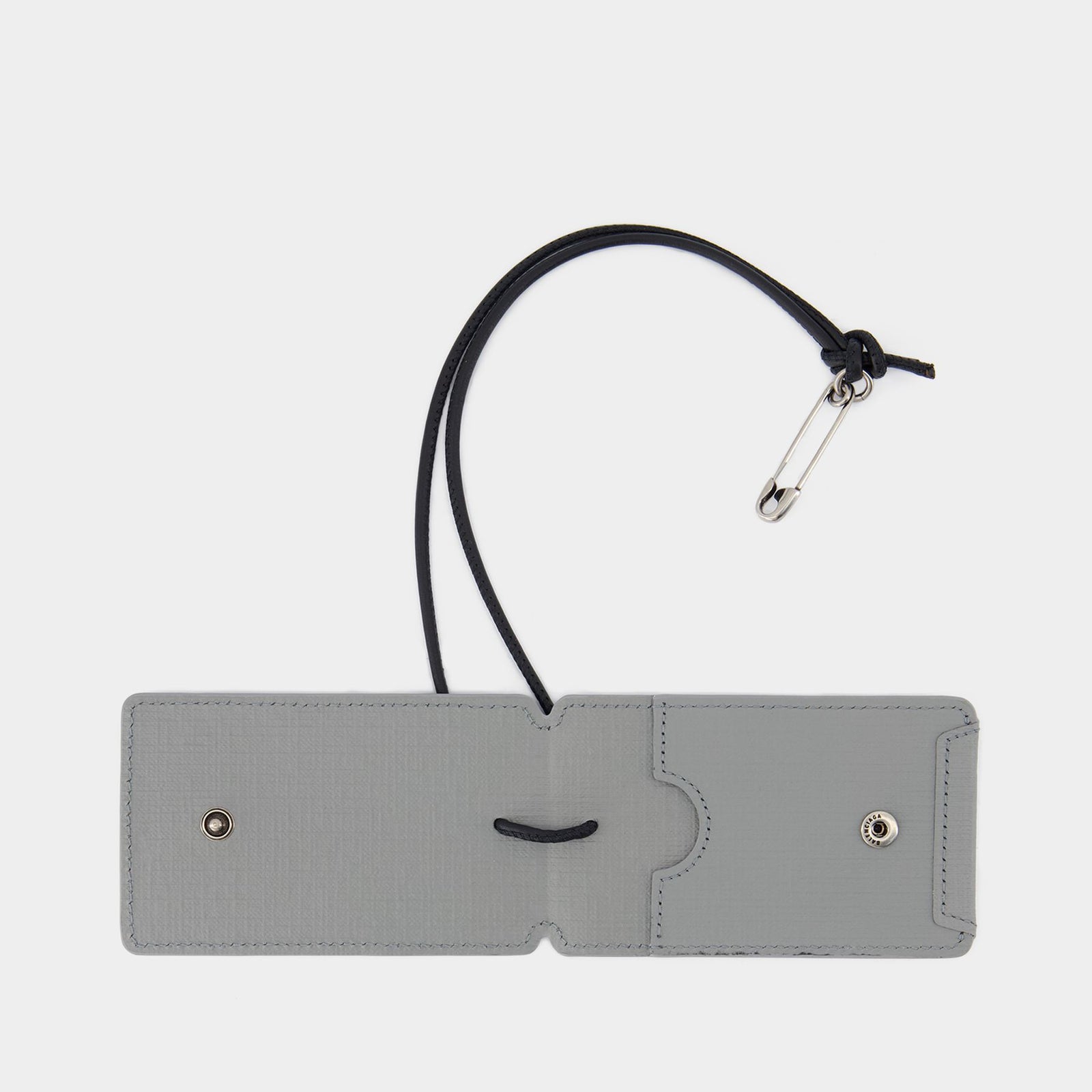 BALENCIAGA キーホルダー グレー 2024夏◇大人気！balenciaga KIT シルバー キーリング (BALENCIAGA