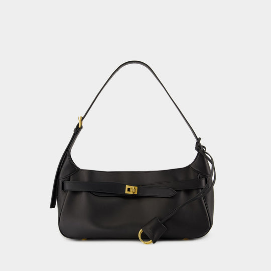 Bel Air Small Shoulder Bag - Balenciaga - Leather - Black