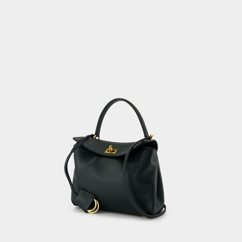 Rodeo Top Handle Mini Purse - Balenciaga - Leather - Green