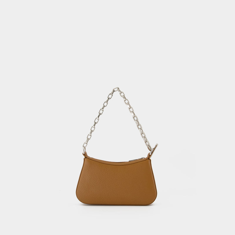 T-Bar Mini Purse - Alexander McQueen - Leather - Brown