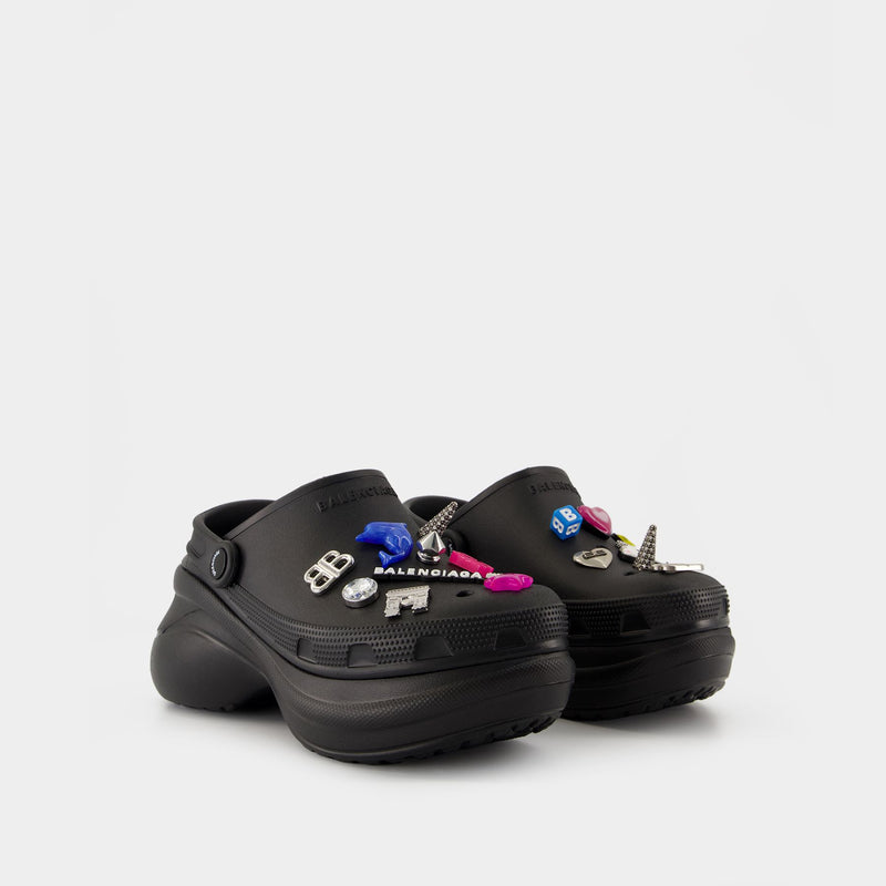 Crocs Mules - Balenciaga - Synthetic - Black