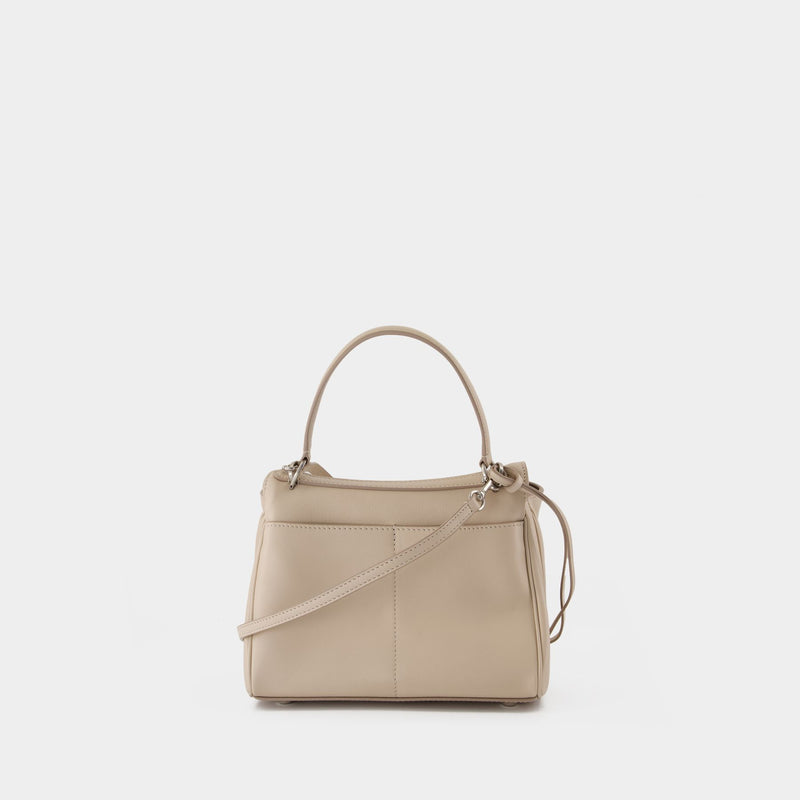 Rodeo Top Handle Mini Purse - Balenciaga - Leather - Almond